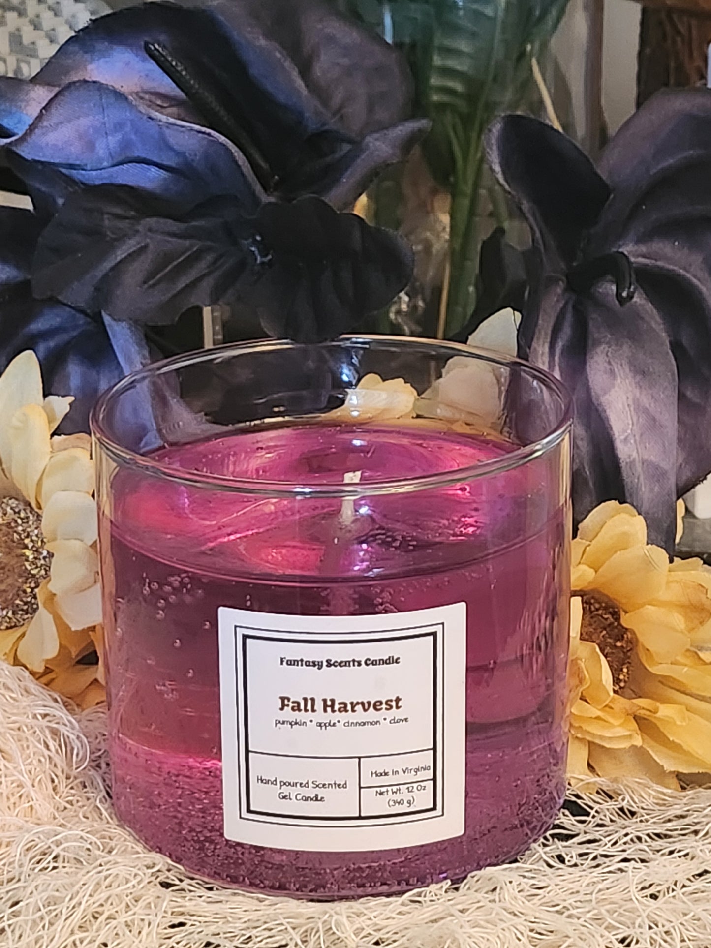 Fall Harvest Gel Candle