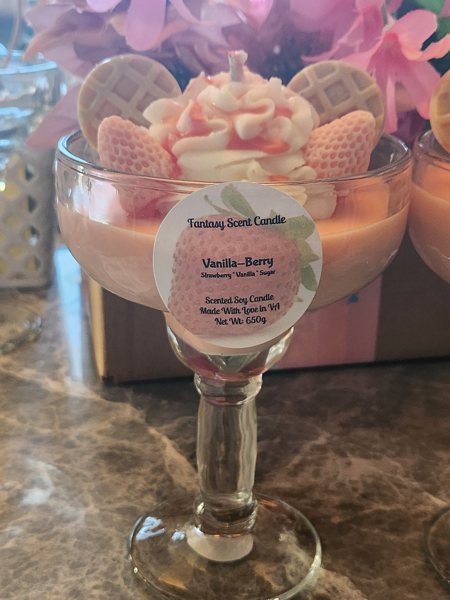 Custom candle( LOCAL VIRGINIA AREA CUSTOMERS ONLY)!!