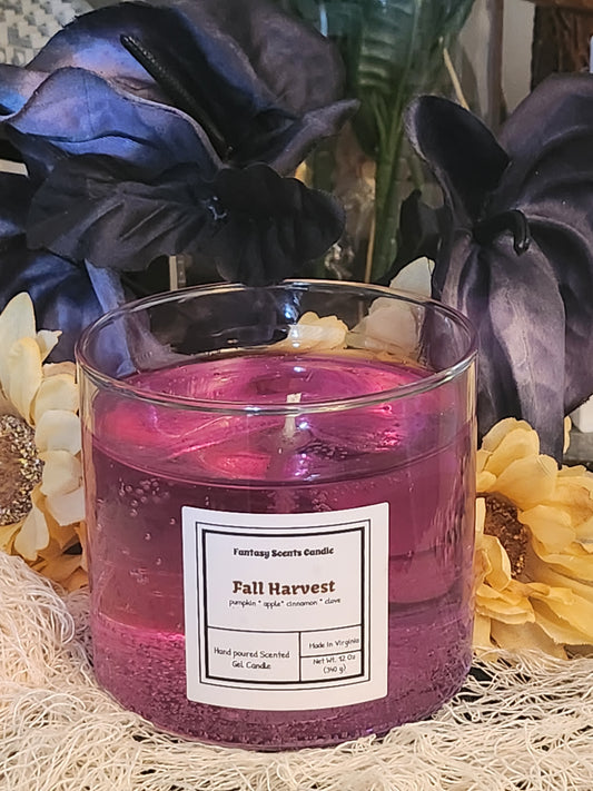 Fall Harvest Gel Candle
