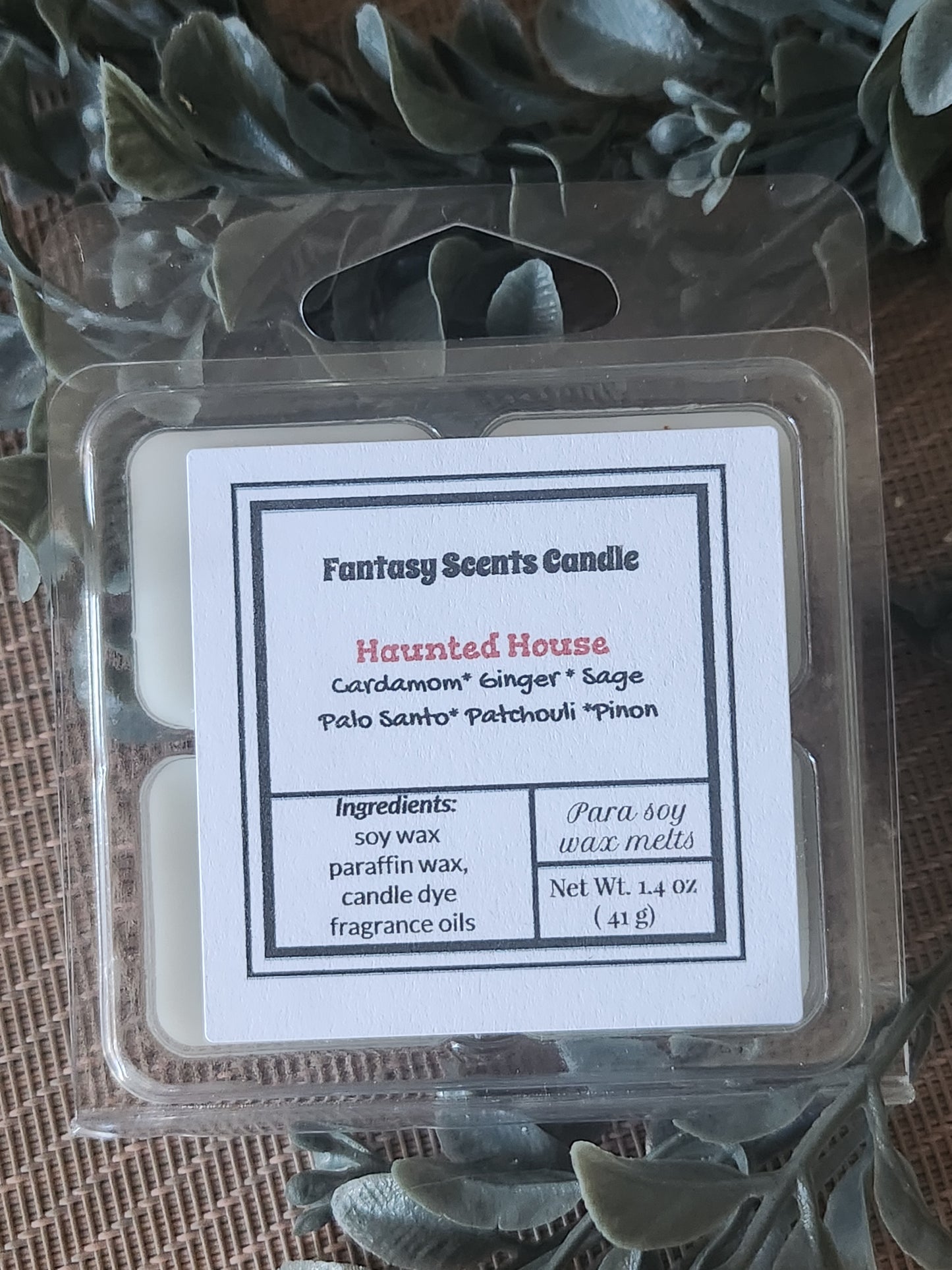 Sample scents Wax Melts