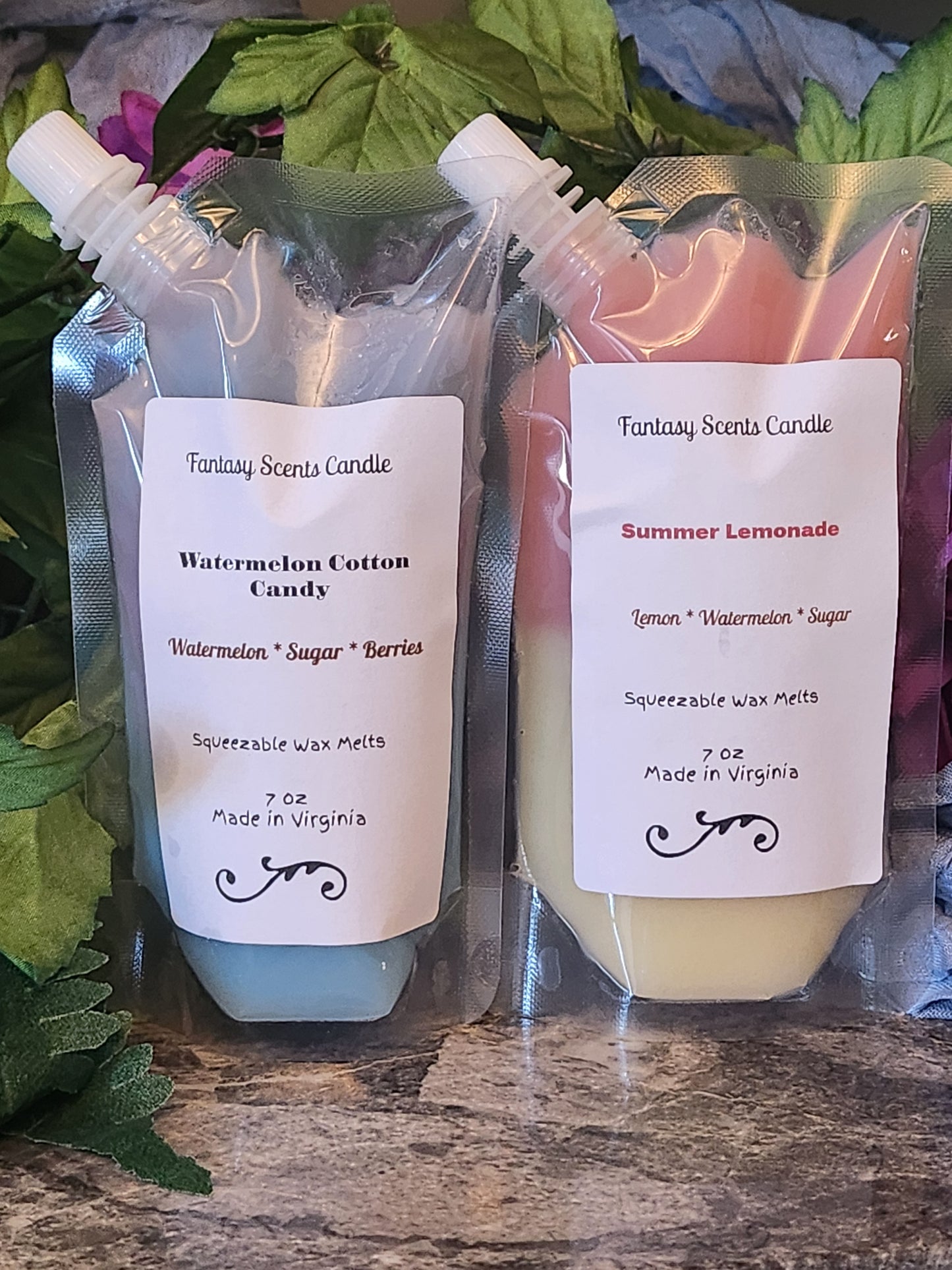 Squeezies Wax Melt Pouches( New scents)
