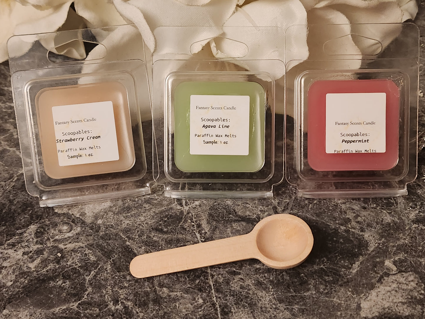 Mini Scoop-Scoopable Wax Melts( samples)