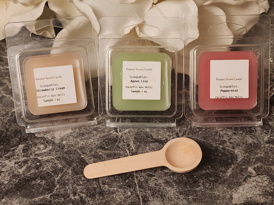 Mini Scoop-Scoopable Wax Melts( samples)