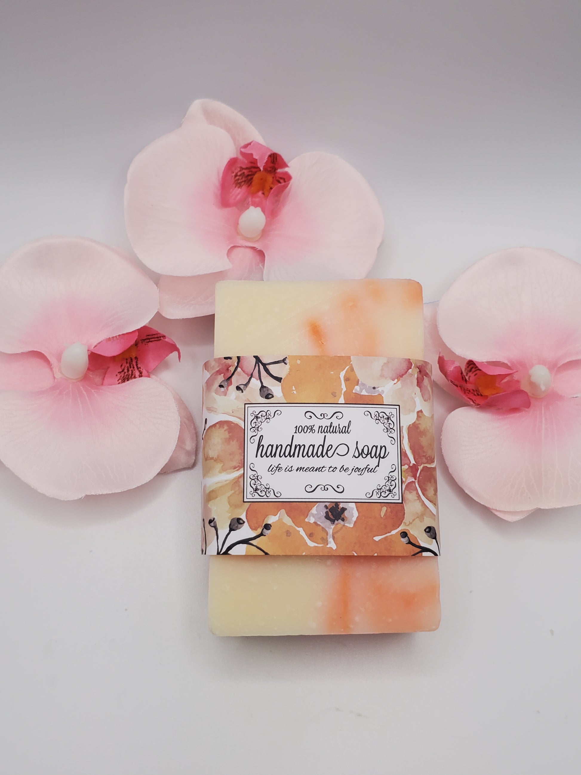 Island Orange Fragrance Scents Quote Hand Soap-Free Starfish Charm